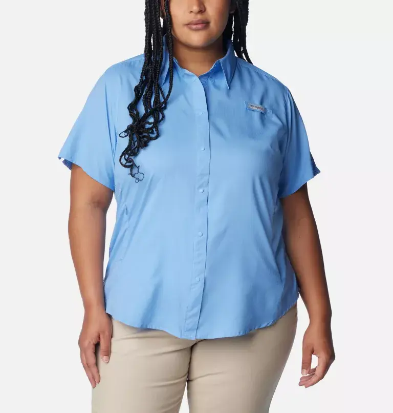 Columbia Women’s PFG Tamiami™ II Short Sleeve Shirt - Plus Size. 2