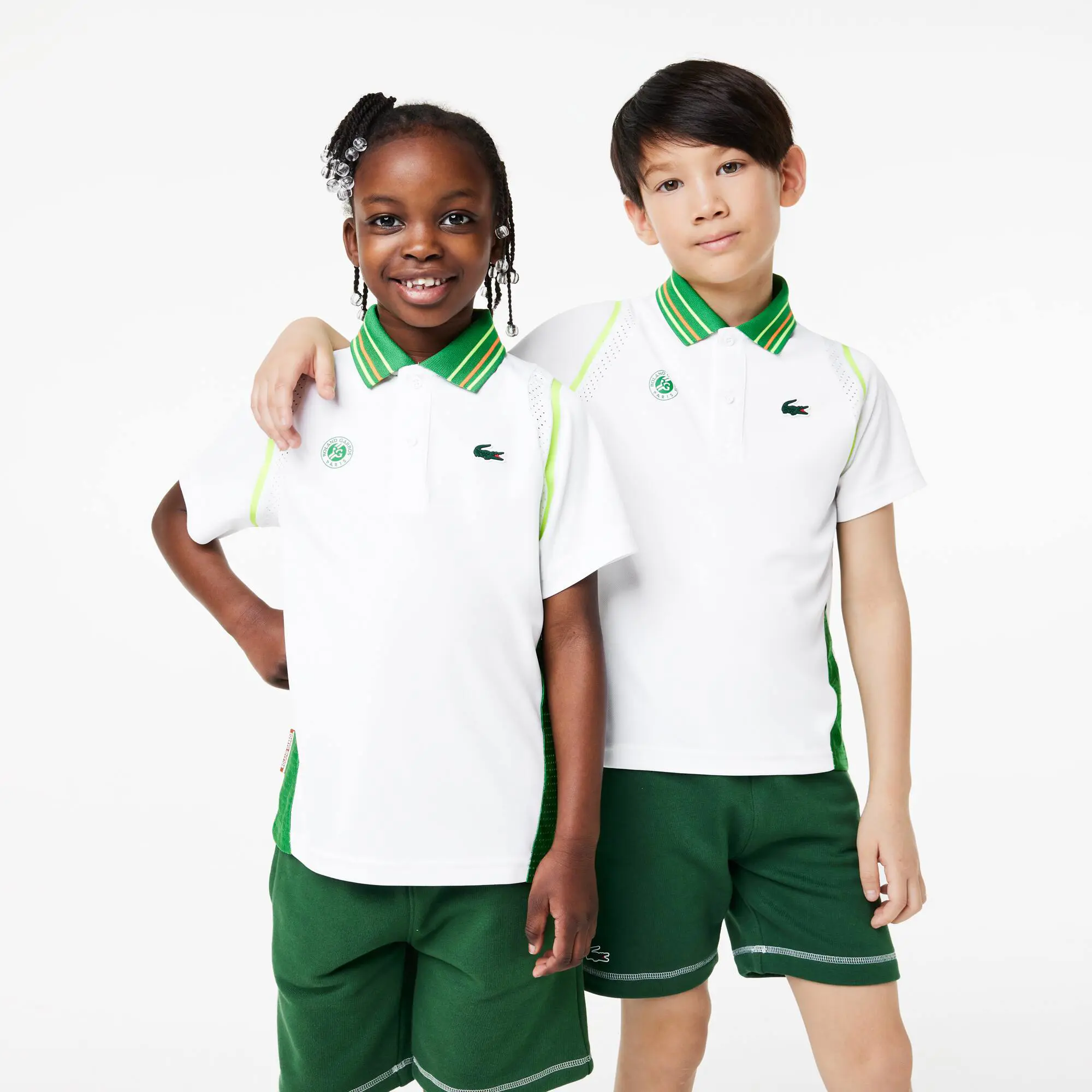 Lacoste Polo infantil Lacoste Sport Roland Garros Edition color block. 1