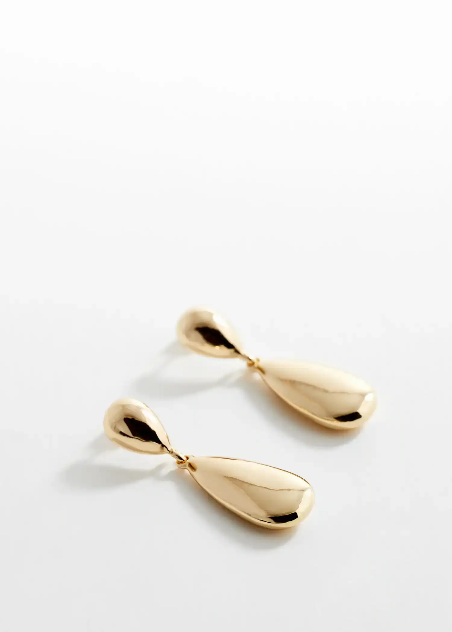 Mango Boucles d'oreilles pendentifs métalliques. 3