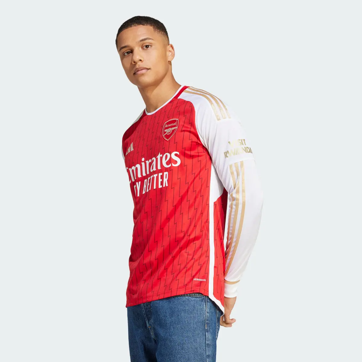 Adidas FC Arsenal 23/24 Long Sleeve Heimtrikot. 2