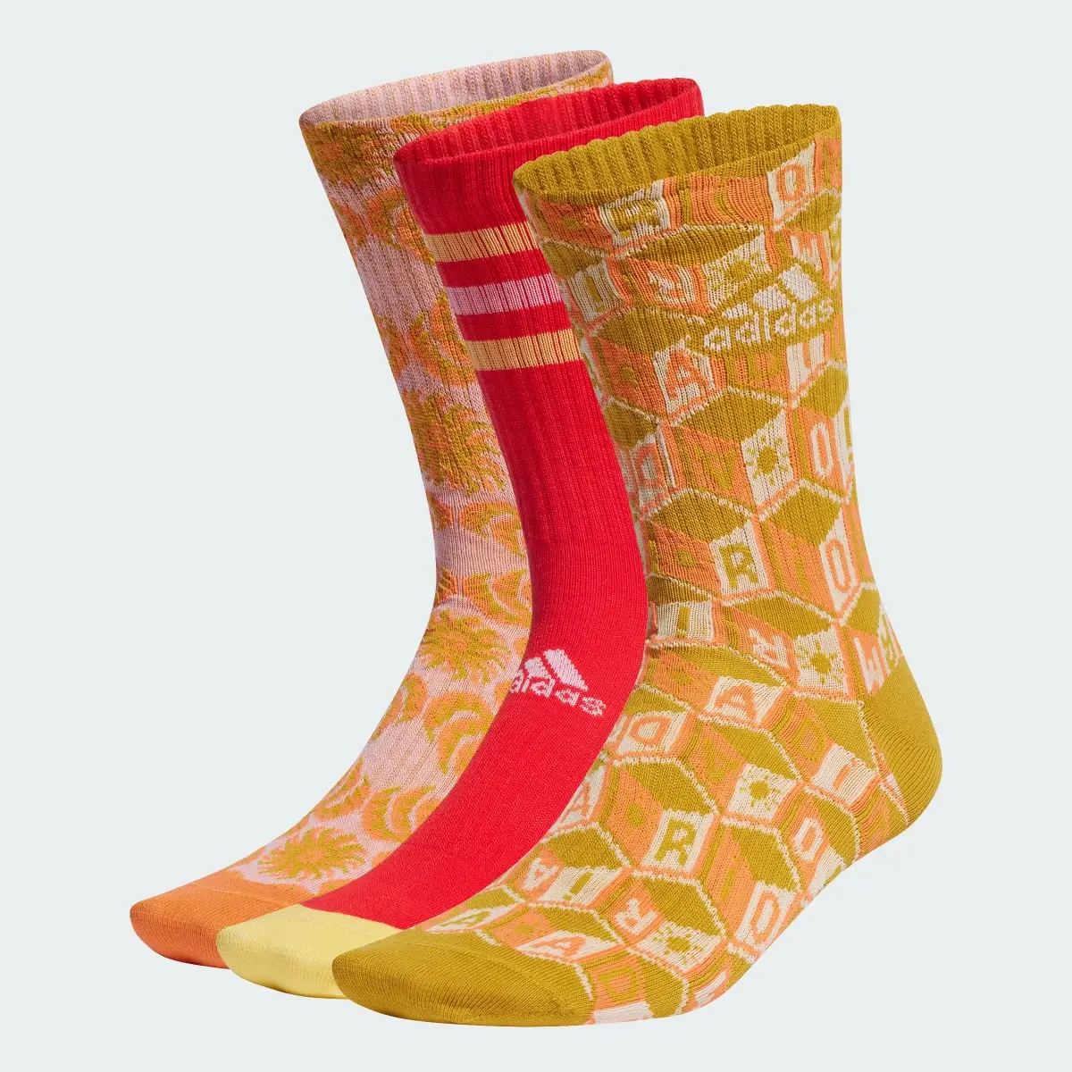 Adidas FARM Rio Bilekli Çorap - 3 Çift. 1