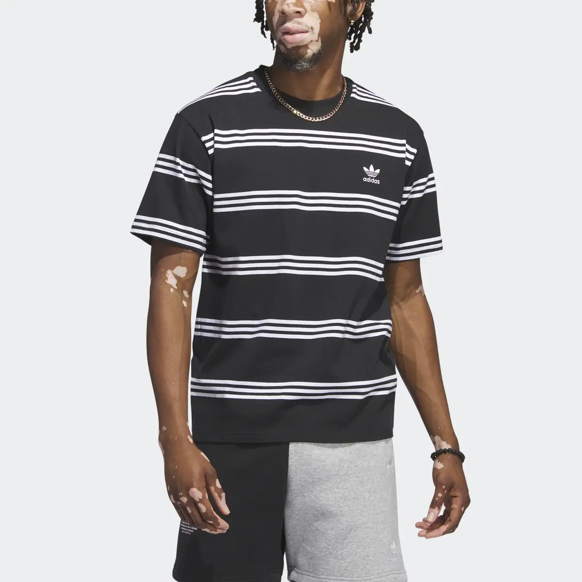 Adidas Engineered 3-Stripes Tee. 1