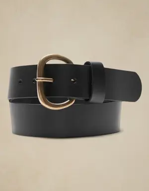 Andi Leather Belt black