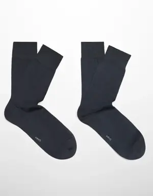 Basic cotton socks
