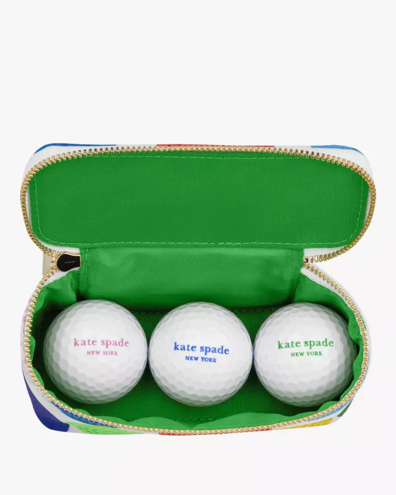 Kate Spade Golf Balls Golfer's Set. 2