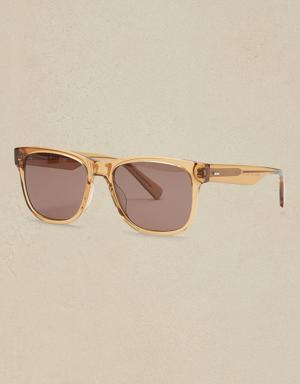 Squared Sunglasses clear