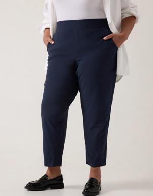 Brooklyn Mid Rise Ankle Pant blue