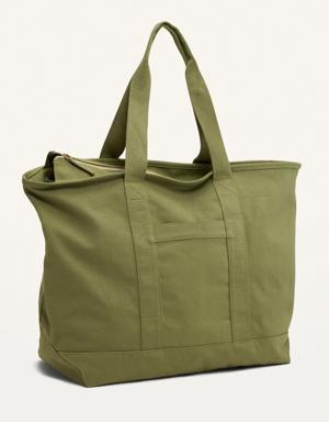 Old Navy Canvas Tote Bag for Adults green