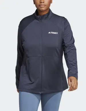 Adidas TERREX Multi Fleecejacke – Große Größen