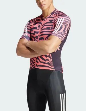 Essentials 3-Stripes Fast Zebra Cycling Jersey