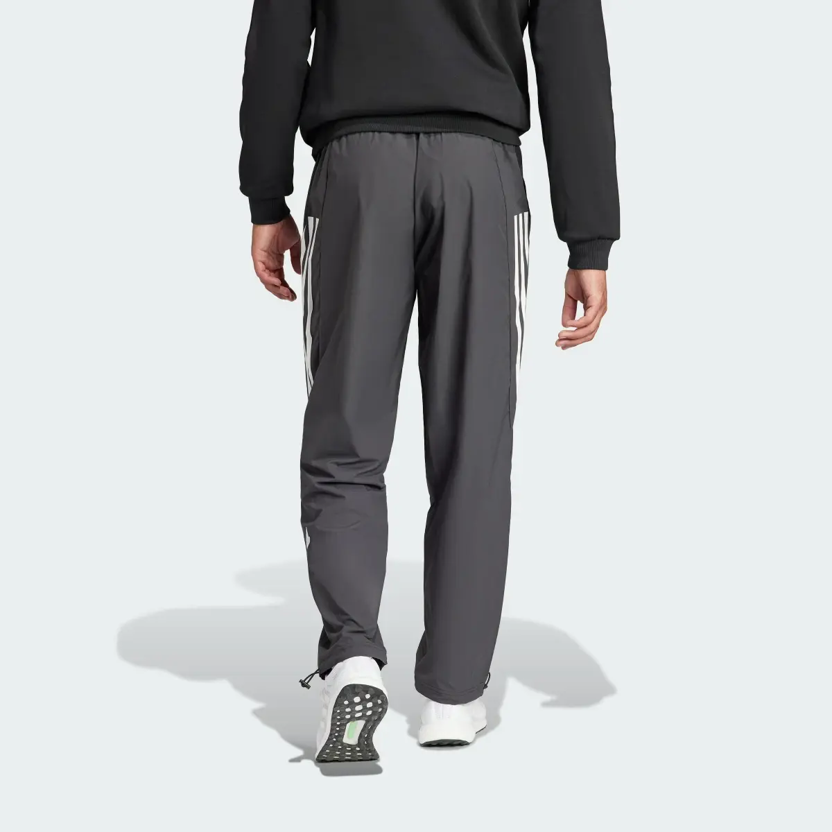 Adidas Future Icons 3-Stripes Loose Woven Pants. 2