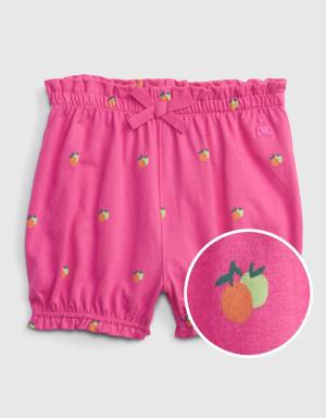 Baby Organic Cotton Mix and Match Pull-On Shorts pink