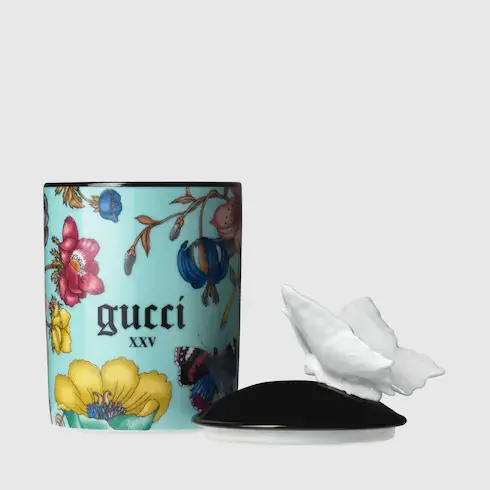 Gucci Medium Flora print candle, Inventum scent. 2