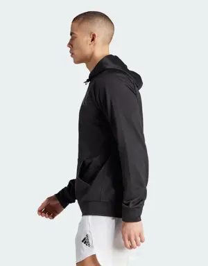 Game and Go Small Logo Training Full-Zip Hoodie