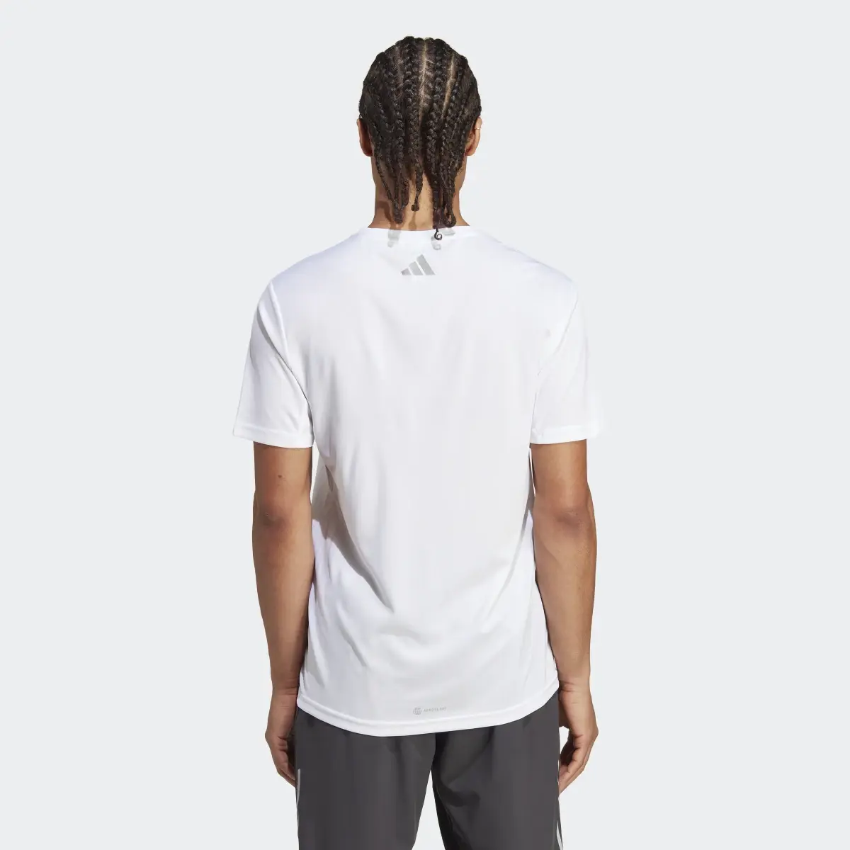 Adidas Playera Run Icons 3 Franjas Logo. 3