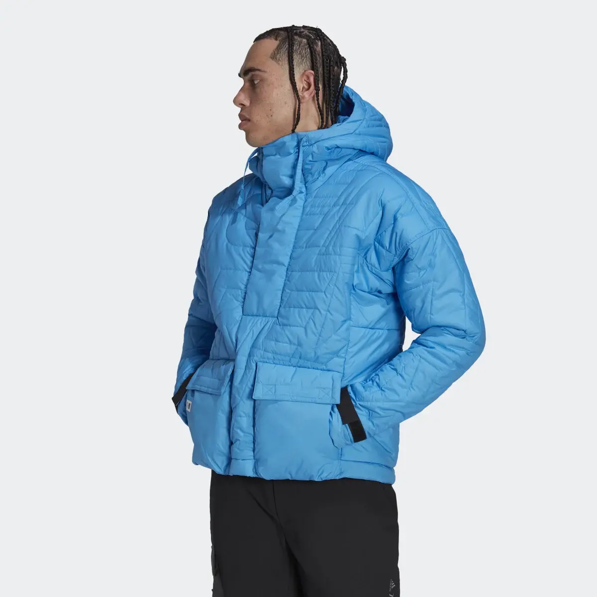Adidas TERREX Free Hiker Made To Be Remade Padded Anorak. 2