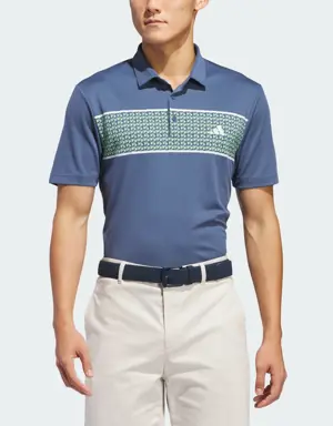 Playera Polo con Tira en el Pecho