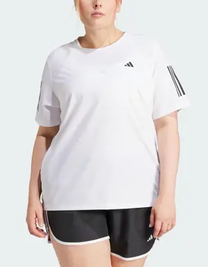 Adidas Own The Run T-Shirt (Plus Size)