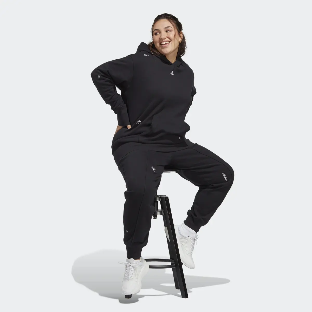 Adidas Pantalon sportswear avec graphismes inspirés de la lithothérapie (Grandes tailles). 3