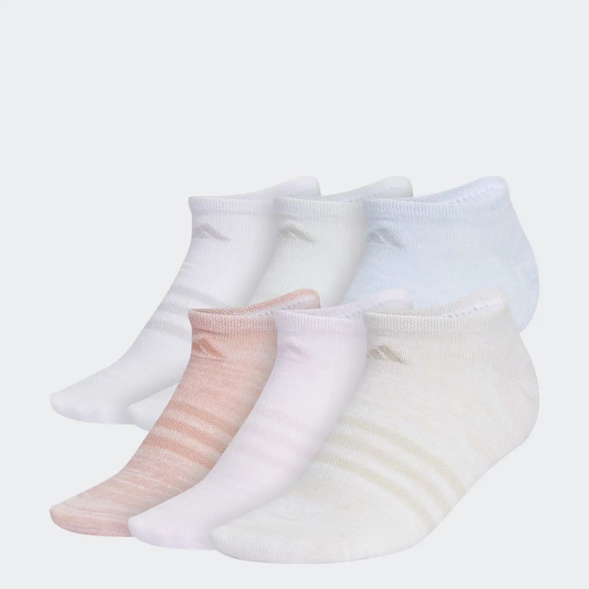 Adidas Superlite No-Show Socks 6 Pairs. 1