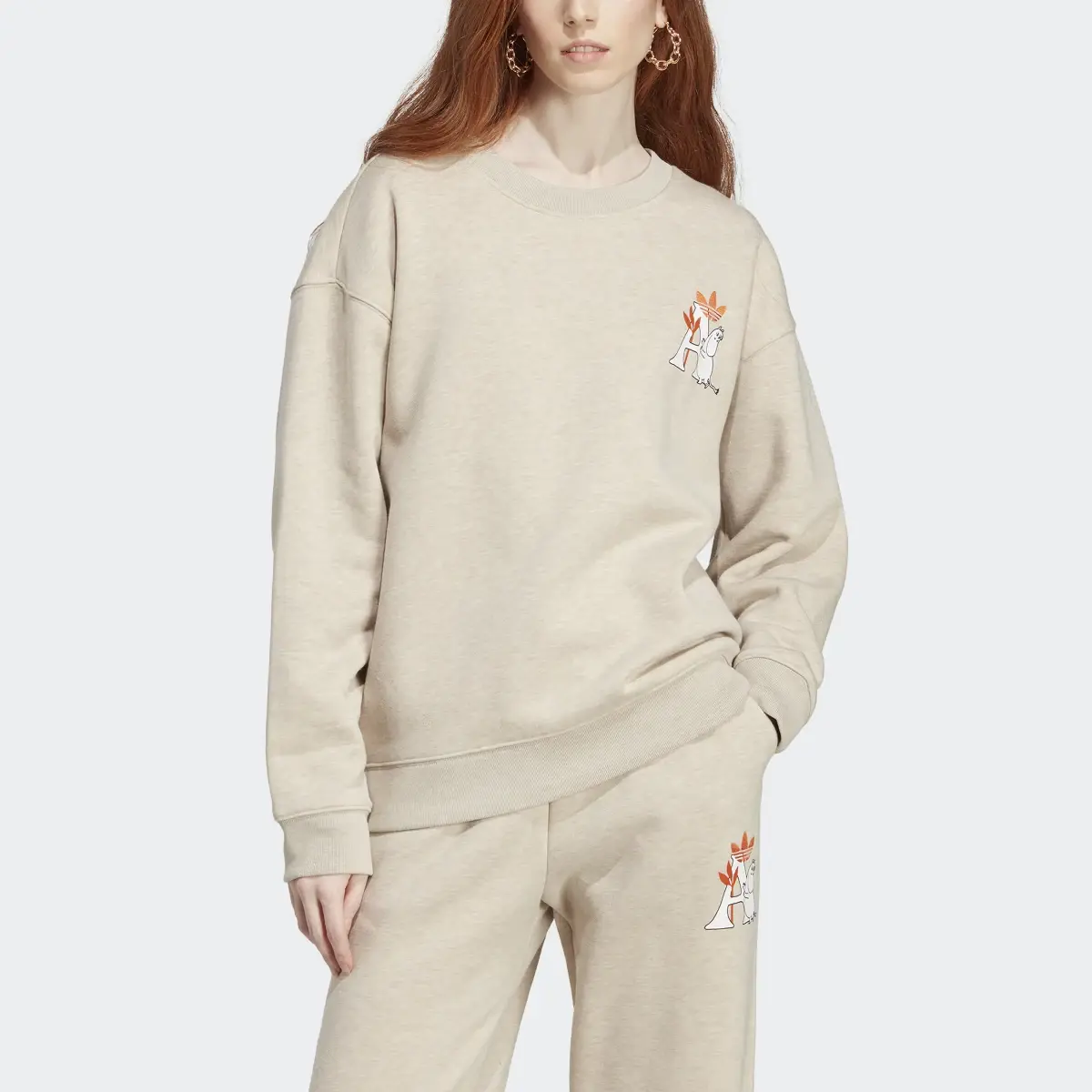 Adidas Originals x Moomin Sweatshirt. 1