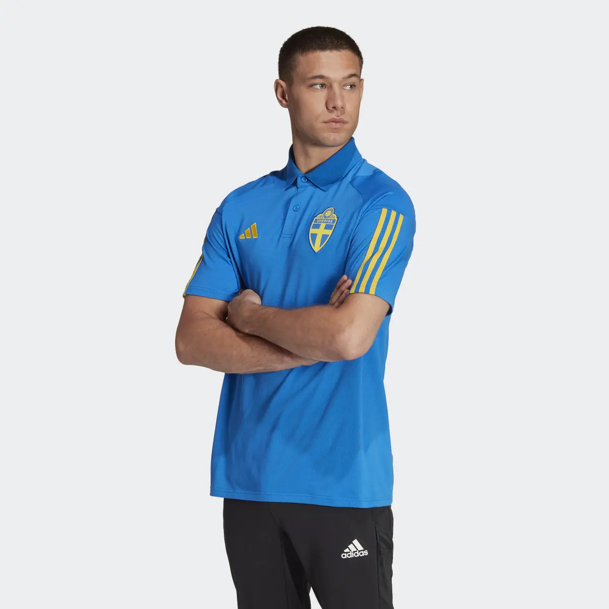 Adidas Sweden Tiro 23 Polo Shirt. 2