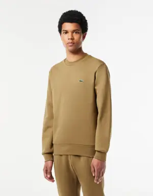 Herren LACOSTE Jogger-Sweatshirt aus aufgerauter Baumwolle