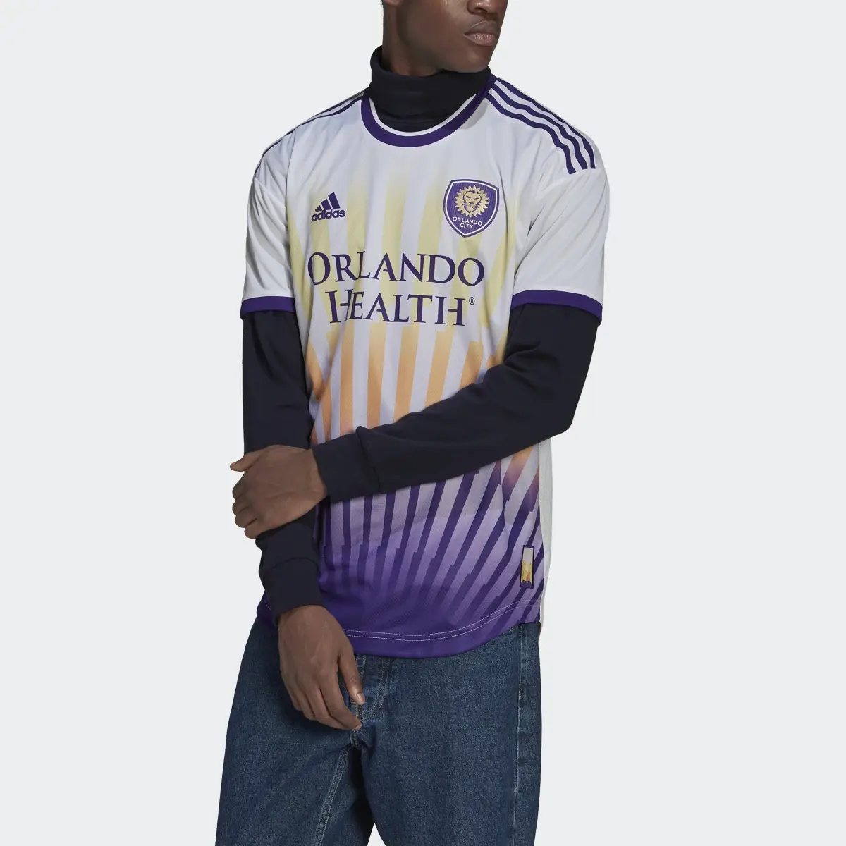 Adidas Orlando City 22/23 Away Authentic Jersey. 1