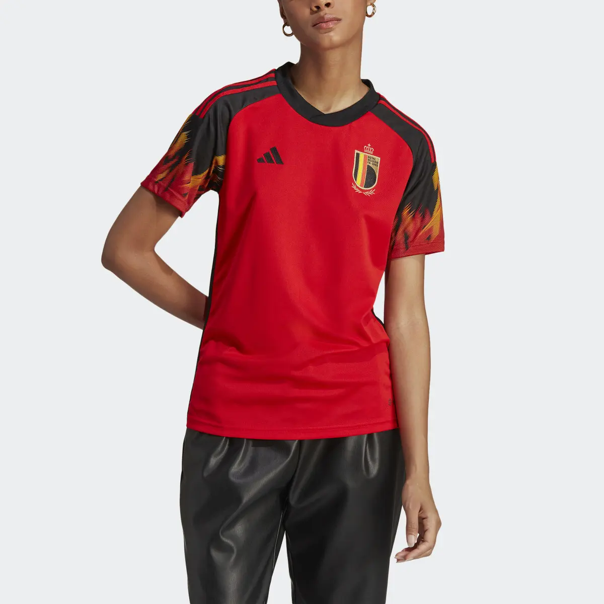 Adidas Belgium 22 Home Jersey. 1