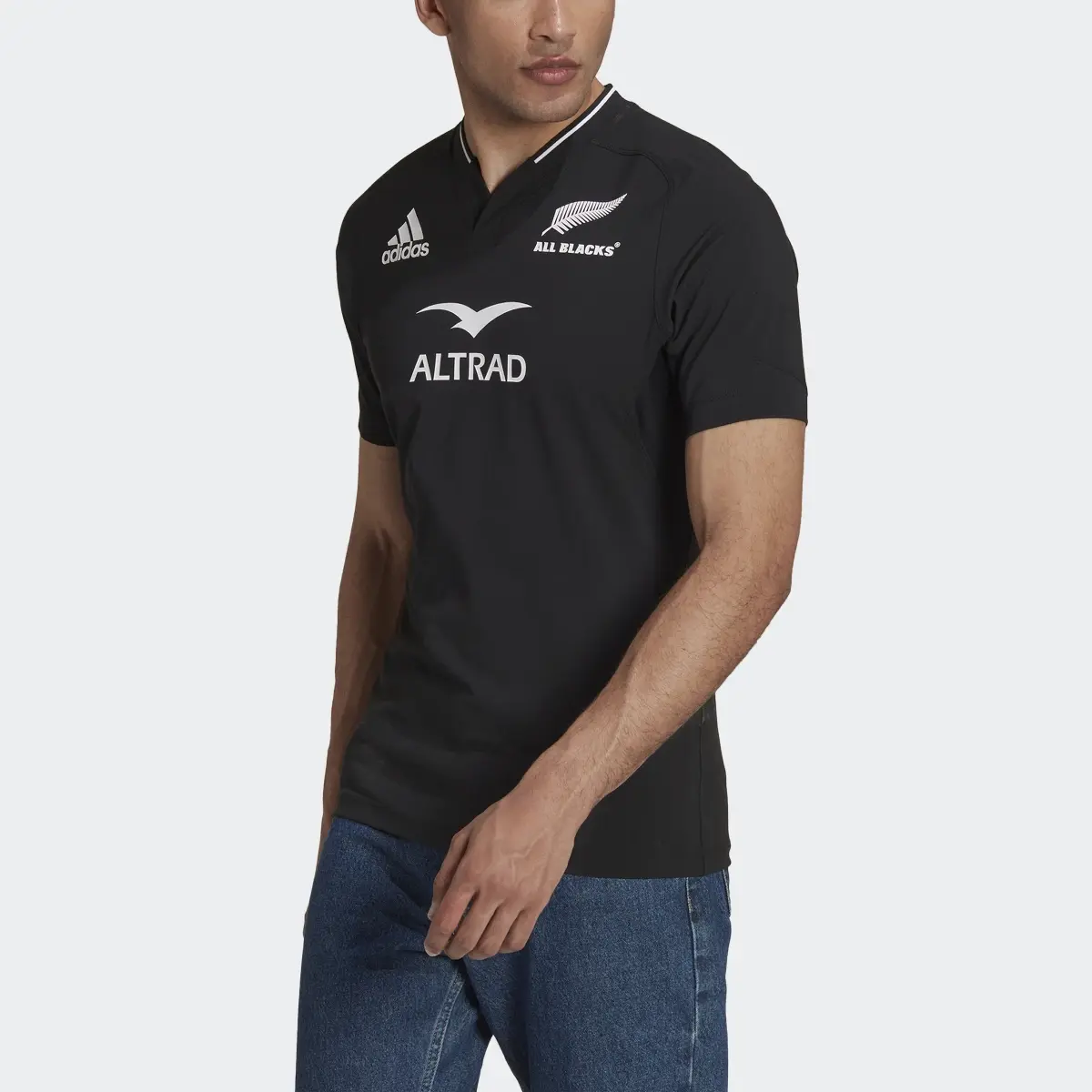 Adidas All Blacks Rugby Performance Home Jersey. 1