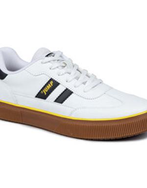 28163 Beyaz - Lacivert - Açık Gri Yazlık Erkek Sneaker Günlük Rahat Spor Ayakkabı