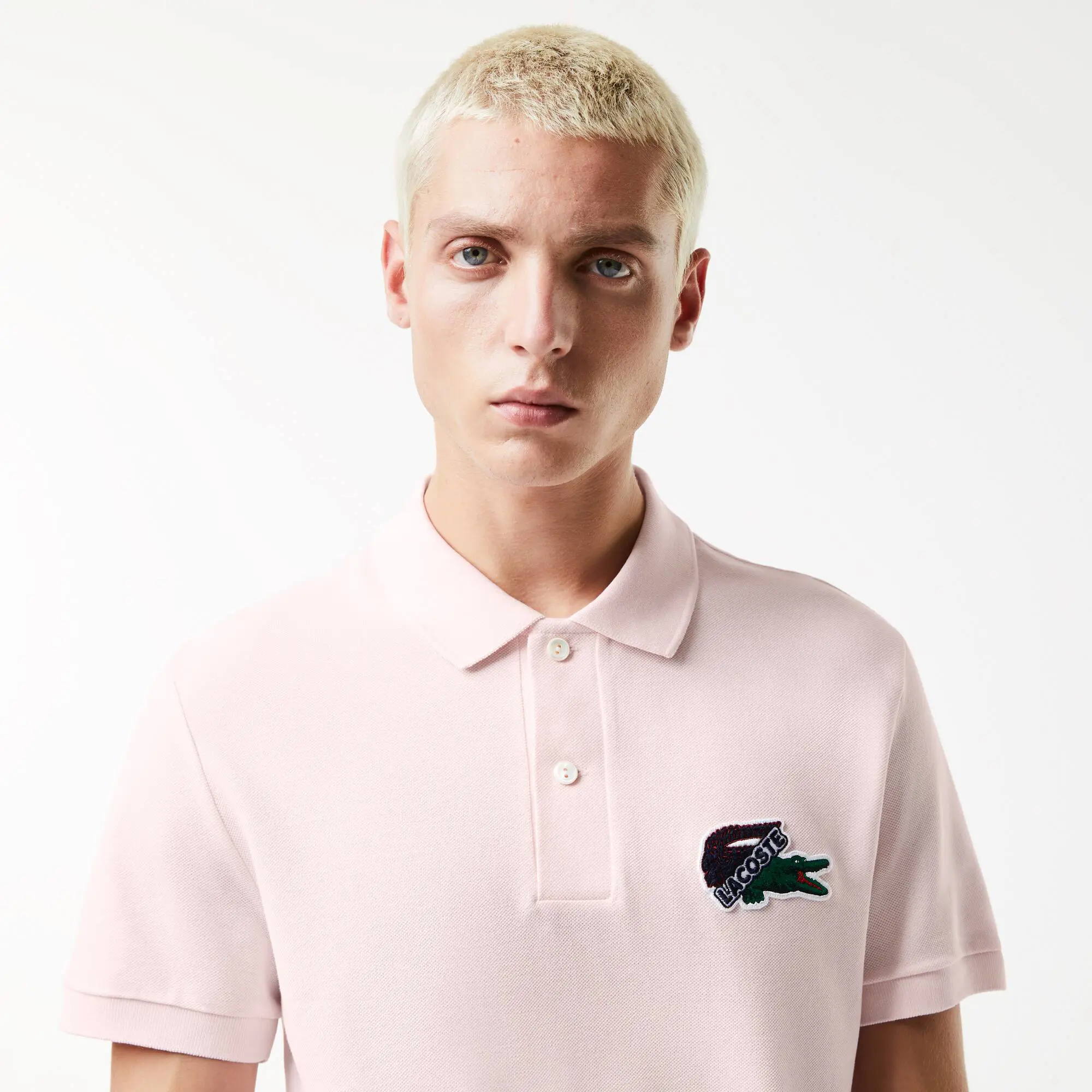 Lacoste Men's Organic Cotton Piqué Polo. 1