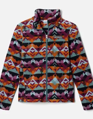 Boys' Castle Dale™ Printed Full Zip Fleece