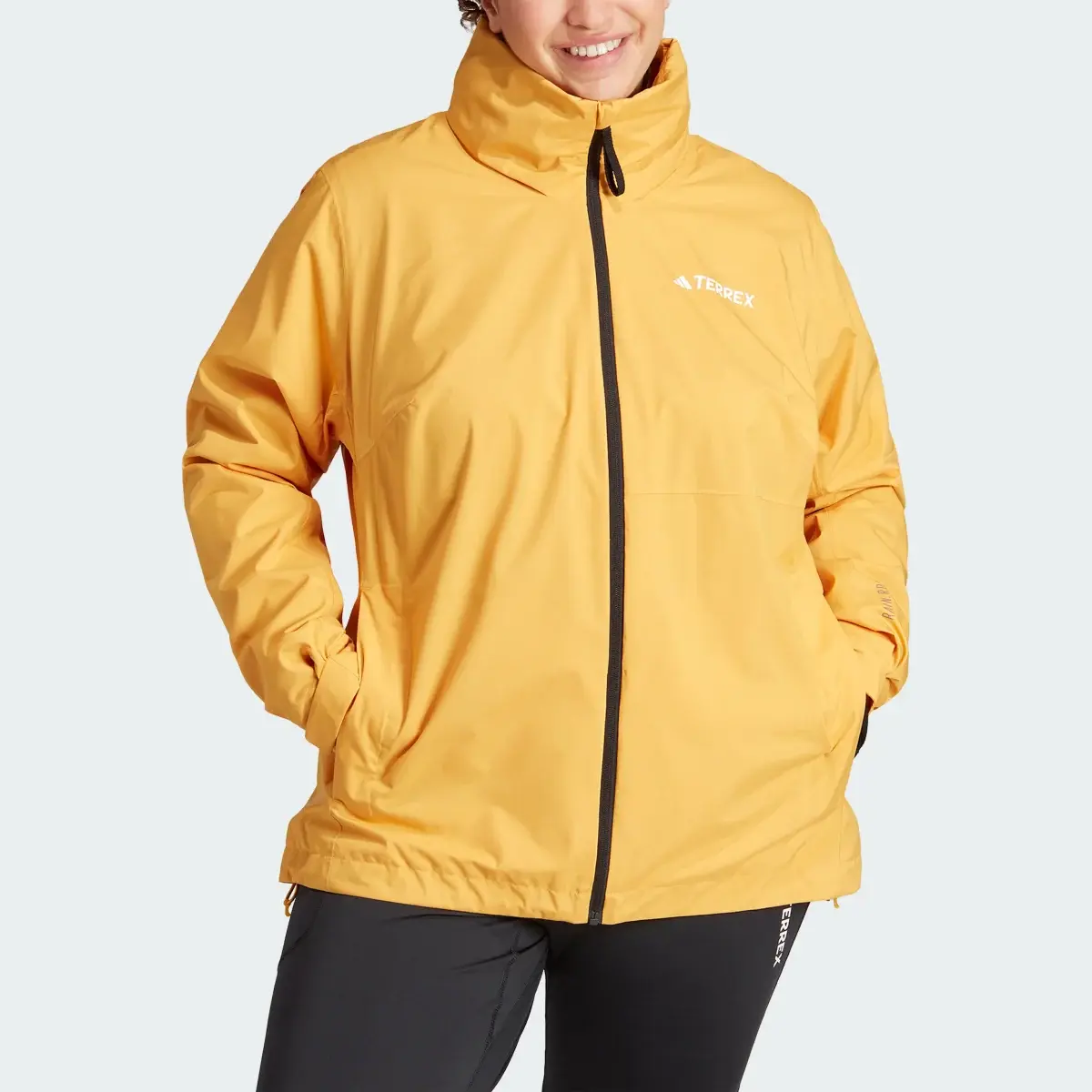 Adidas Terrex Multi RAIN.RDY 2-Layer Rain Jacket (Plus Size). 1