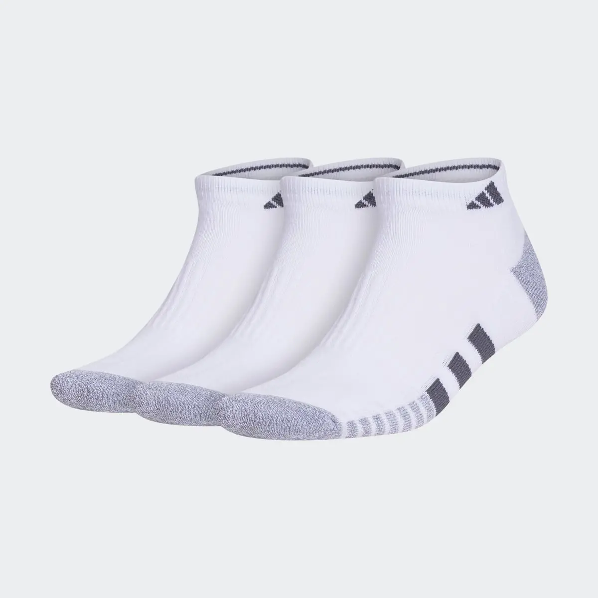 Adidas Cushioned Low-Cut Socks 3 Pairs. 2