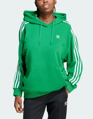 Adidas Camisola Oversize com Capuz 3-Stripes Adicolor
