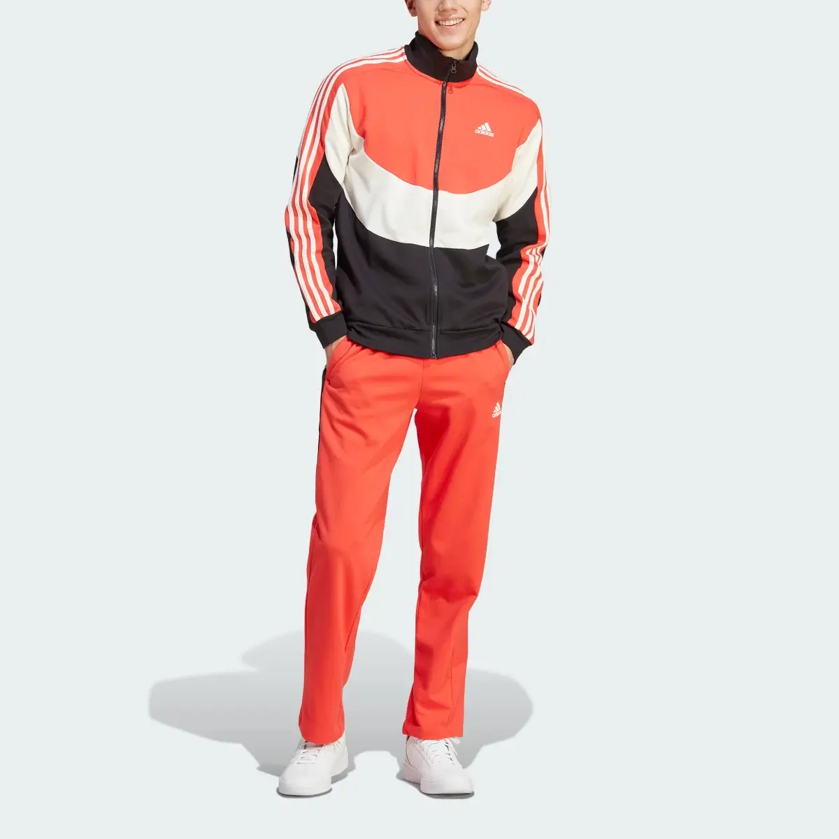 Adidas Colorblock Tracksuit. 1