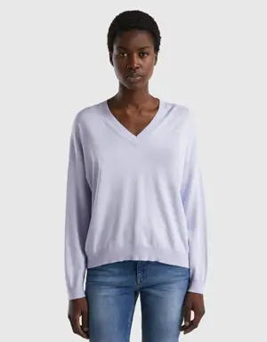 sweater with v-neck