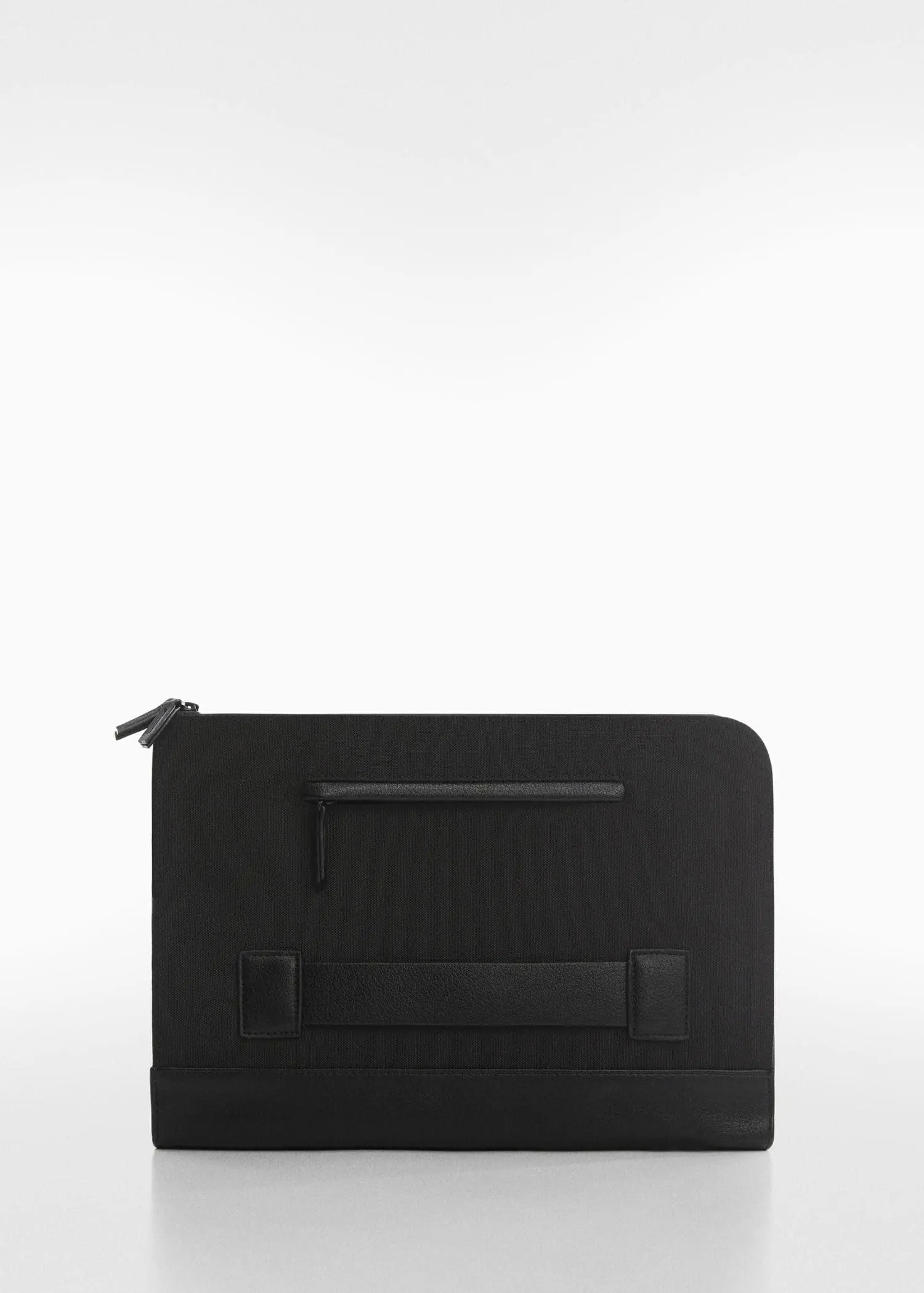 Mango Leather-effect laptop case. 1