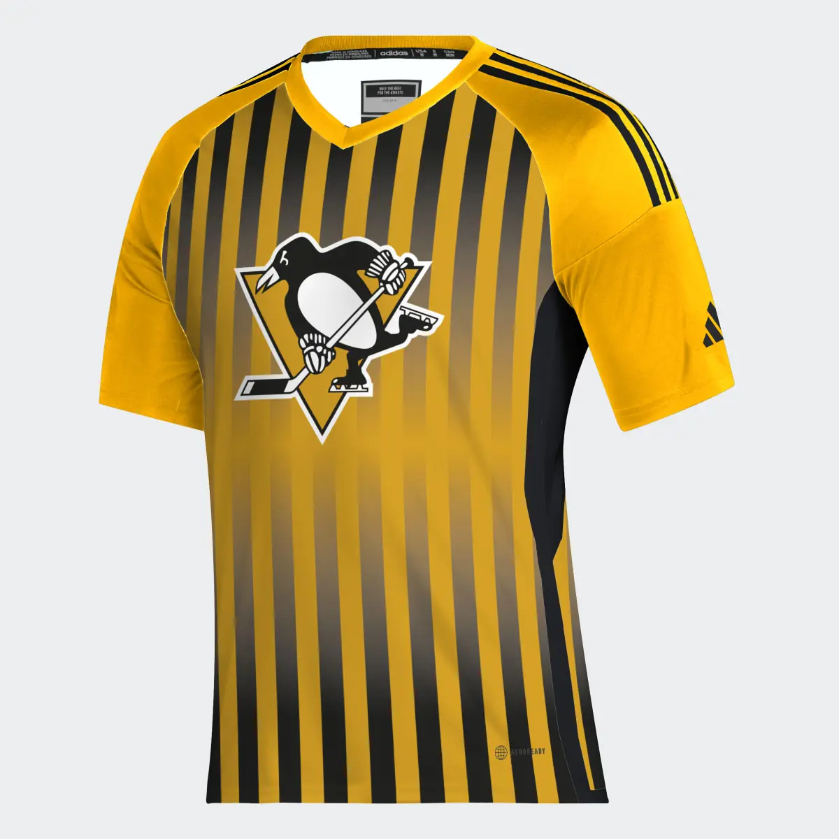 Adidas Penguins Hockey Tee. 1