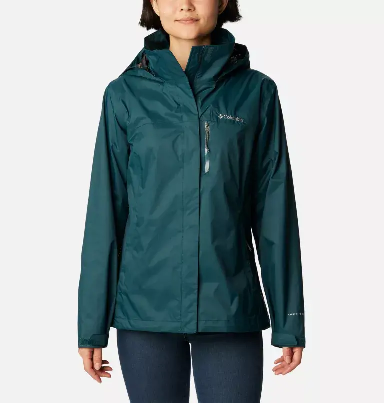 Columbia Women's Pouration™ Waterproof Jacket. 2