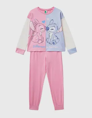 warm stitch & angel pyjamas with glitter