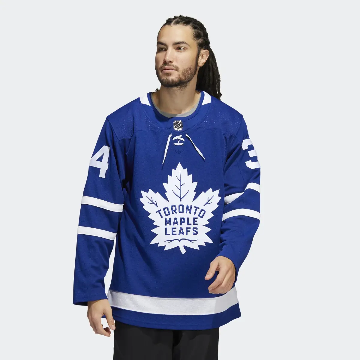 Adidas Maple Leafs Matthews Home Authentic Jersey. 2