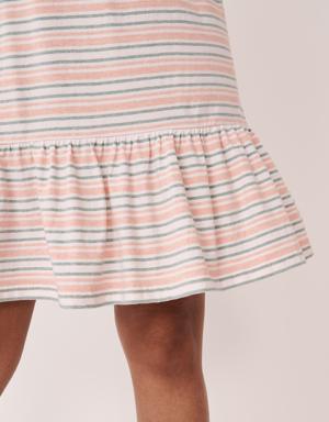 La Vie en Rose Organic Cotton Thin Straps Nightie. 3 La Vie en Rose Organic Cotton Thin Straps Nightie. 3