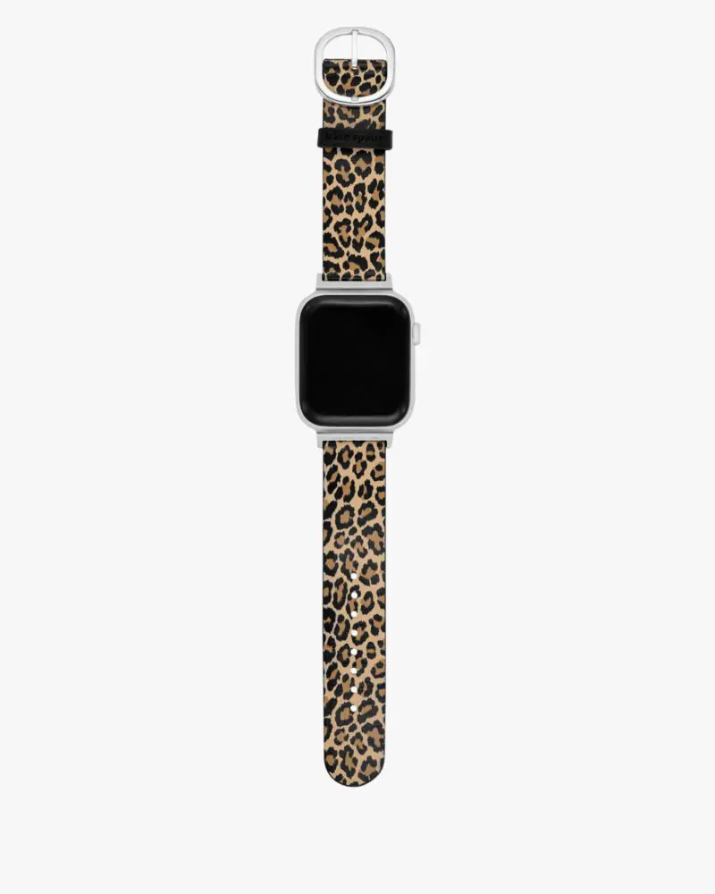 Kate Spade Reversible Leopard Leather 38-45mm Band For Apple Watch®. 3