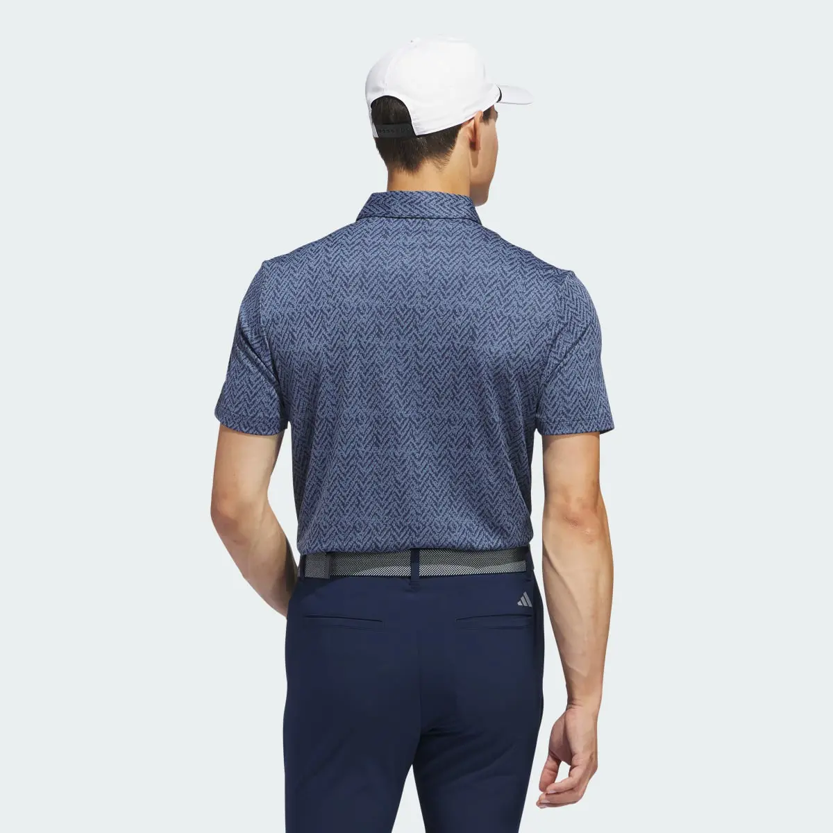 Adidas Ultimate365 Jacquard Polo Shirt. 3