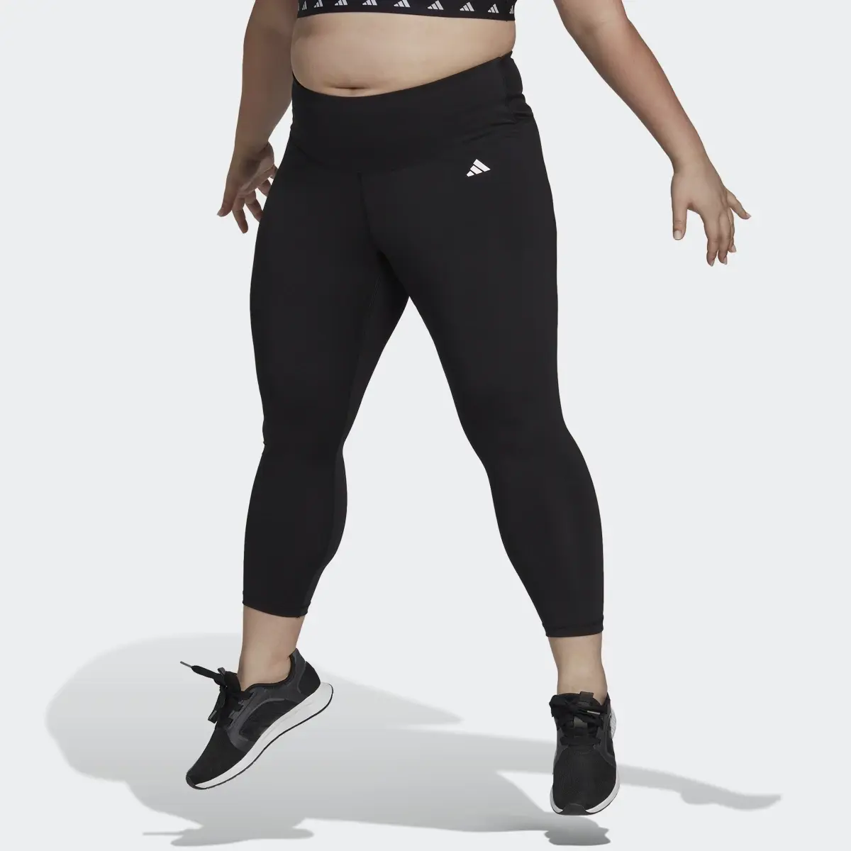 Adidas Legginsy Training Essentials High-Waisted 7/8 (Plus Size). 1