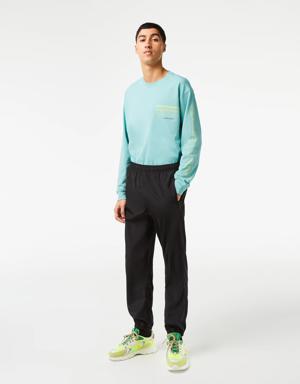 Men’s Track Pants with GPS Coordinates