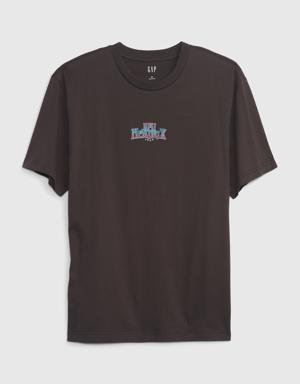 Gap Jimi Hendrix Graphic T-Shirt gray