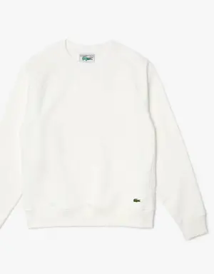 Sweatshirt de felpa de algodão orgânico unissexo
